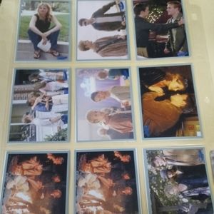 𝅺Dawsons creek 18 sticker cards 1 card sleeve